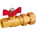 J109 brass water meter gate valve